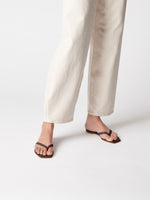 Renee Leather Thong Sandals - Image 6