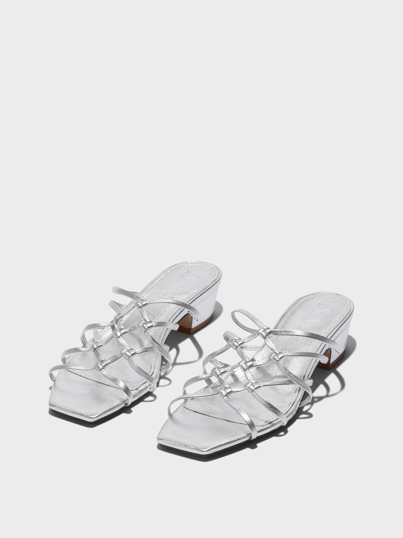 Talha Square-Toe Sandals