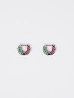 Alaya Small Green/Purple Crystals - Image 3