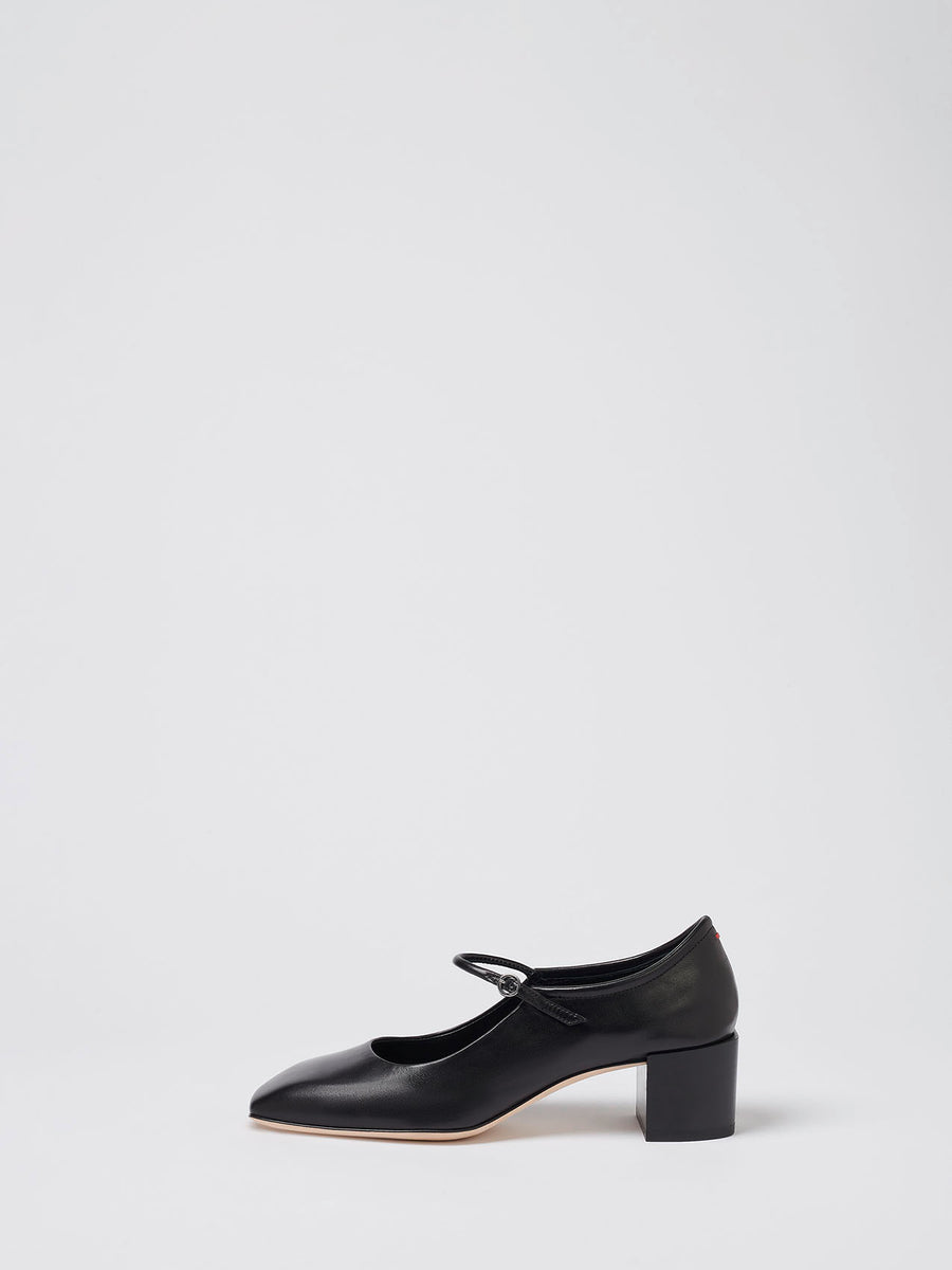 Aline Leather Mary-Jane Pumps