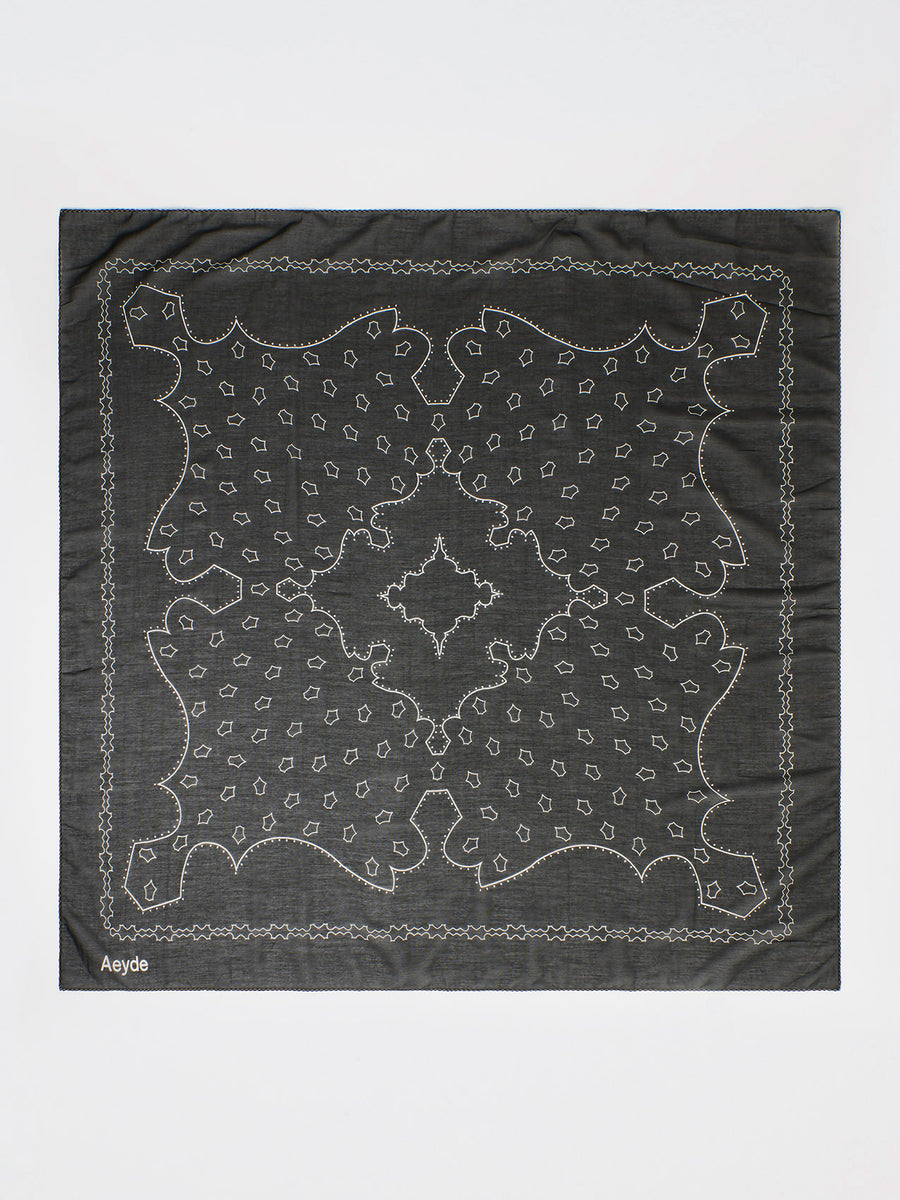 Dallas Black Cotton/Silk