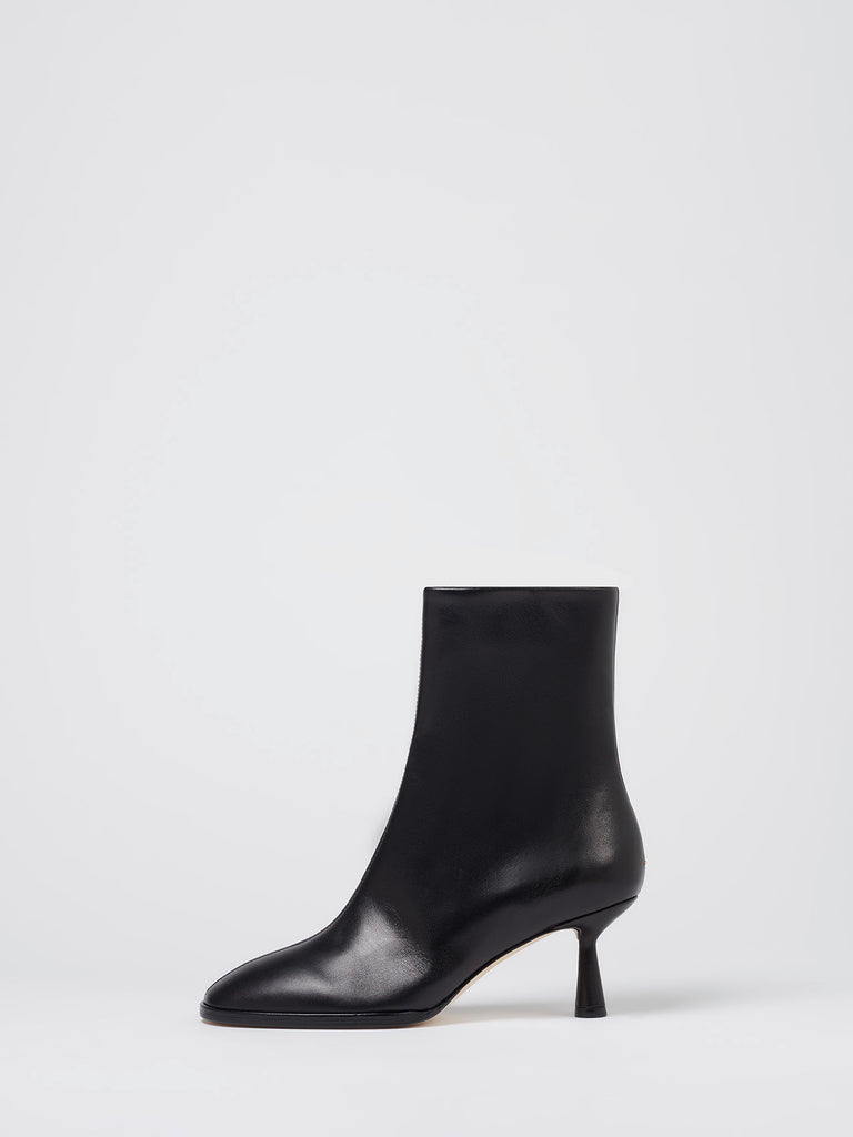 Aeyde Dorothy Black Stiletto Heel Ankle Boot