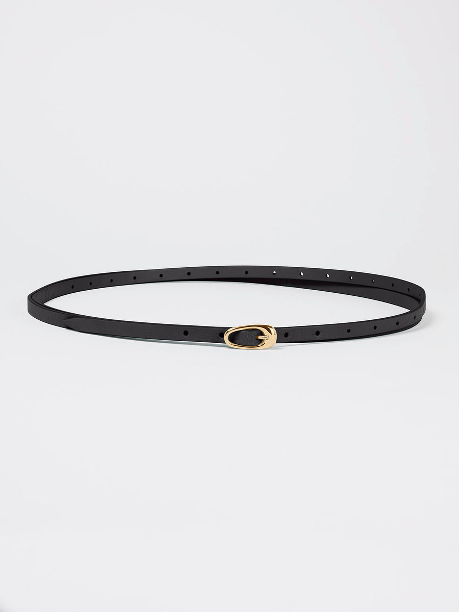 Ellie Black/Gold Nappa