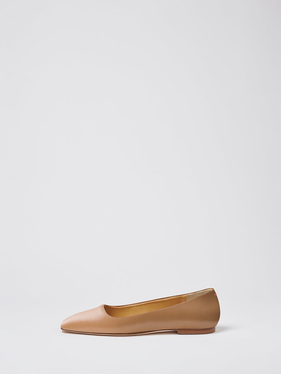 Ida Leather Ballet Flats