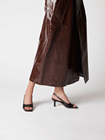 Juno Leather Slingback Sandals - Image 6