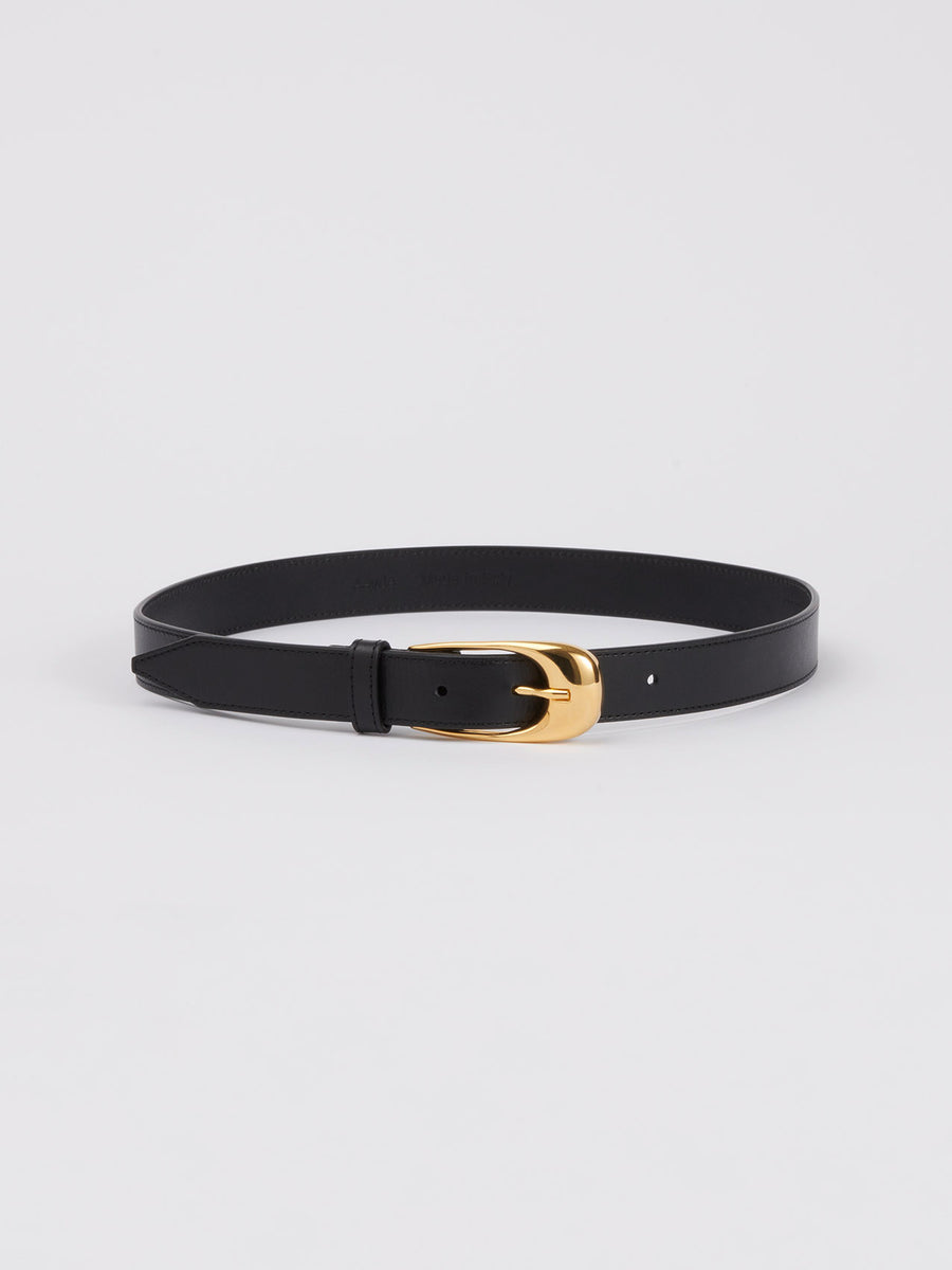 Leona Black/Gold Calf