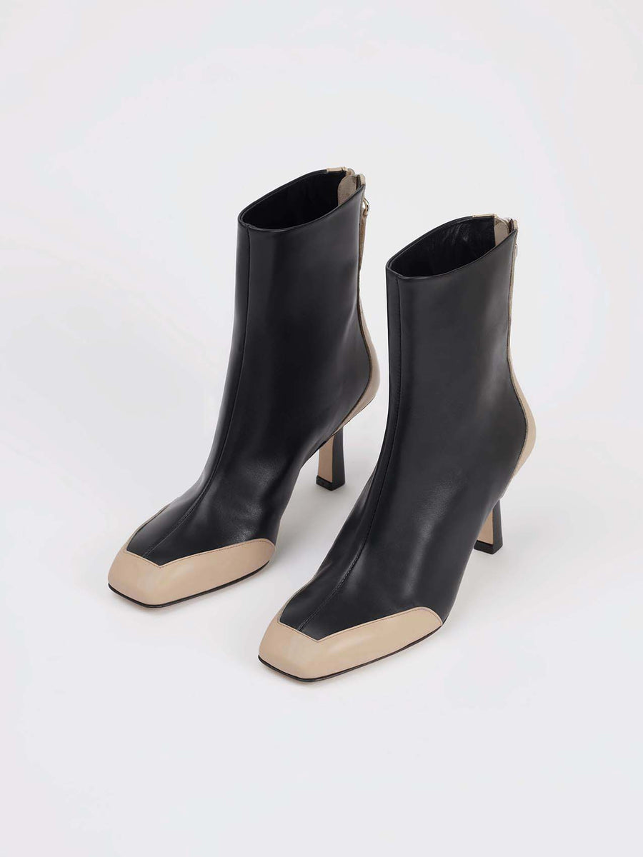 Lily Black/Latte Nappa