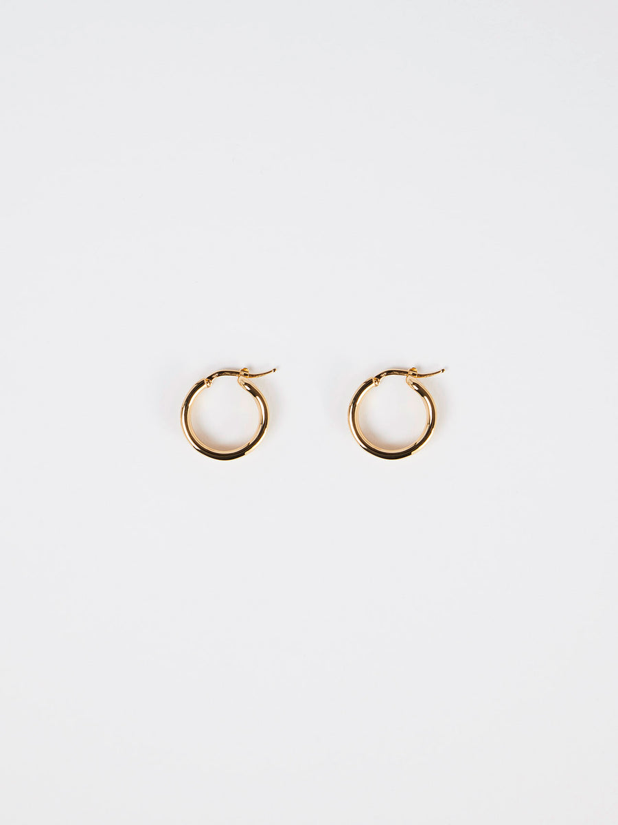 Lumi 18kt Gold-Plated Hoop Earrings