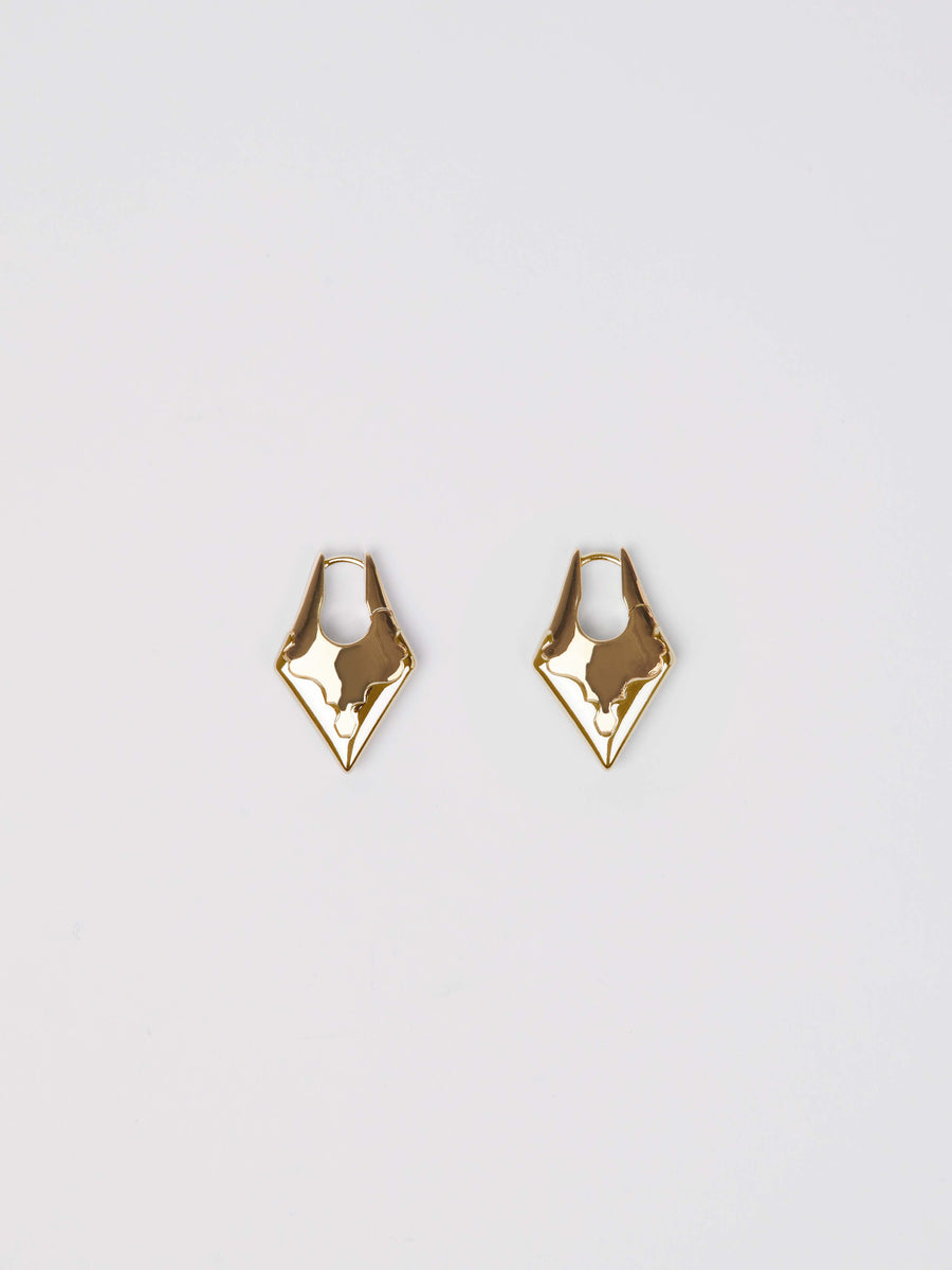 Priscilla 18kt Gold-Plated Earrings