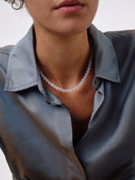 Saylor White Jade and 18kt Gold-Plated Necklace - Image 4