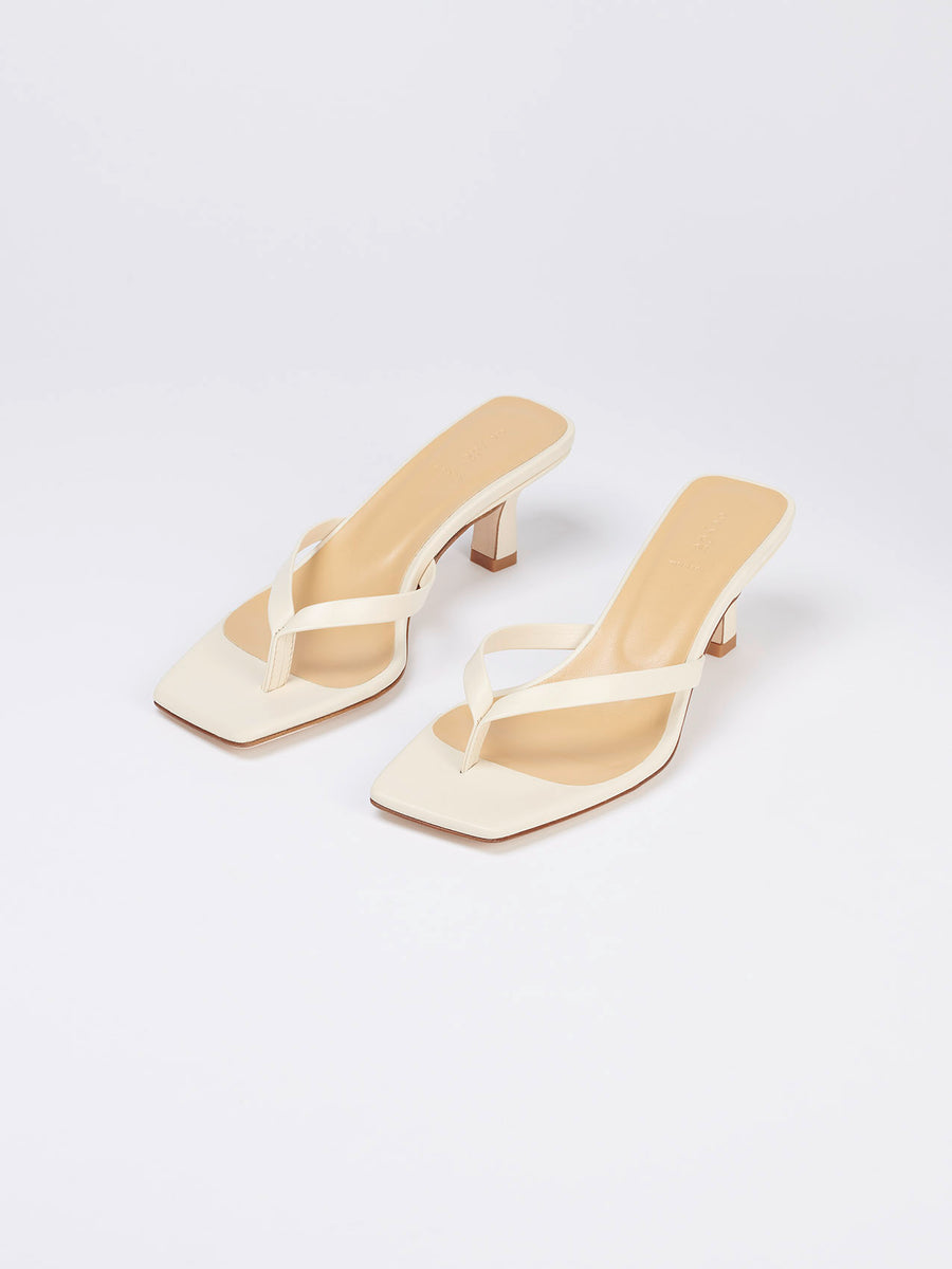 Wilma Leather Toe-Post Sandals