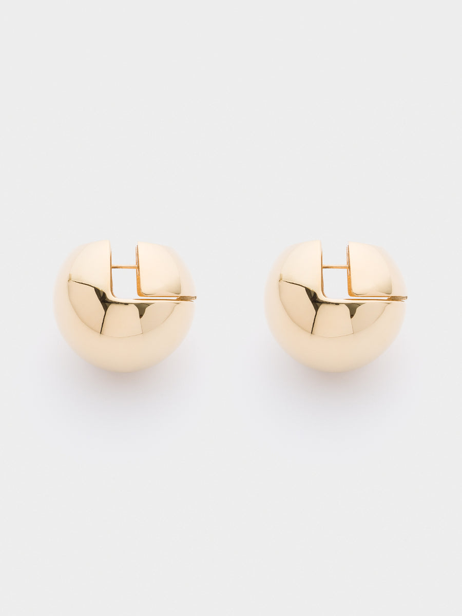 Alice Large 18kt Gold-Plated Earrings