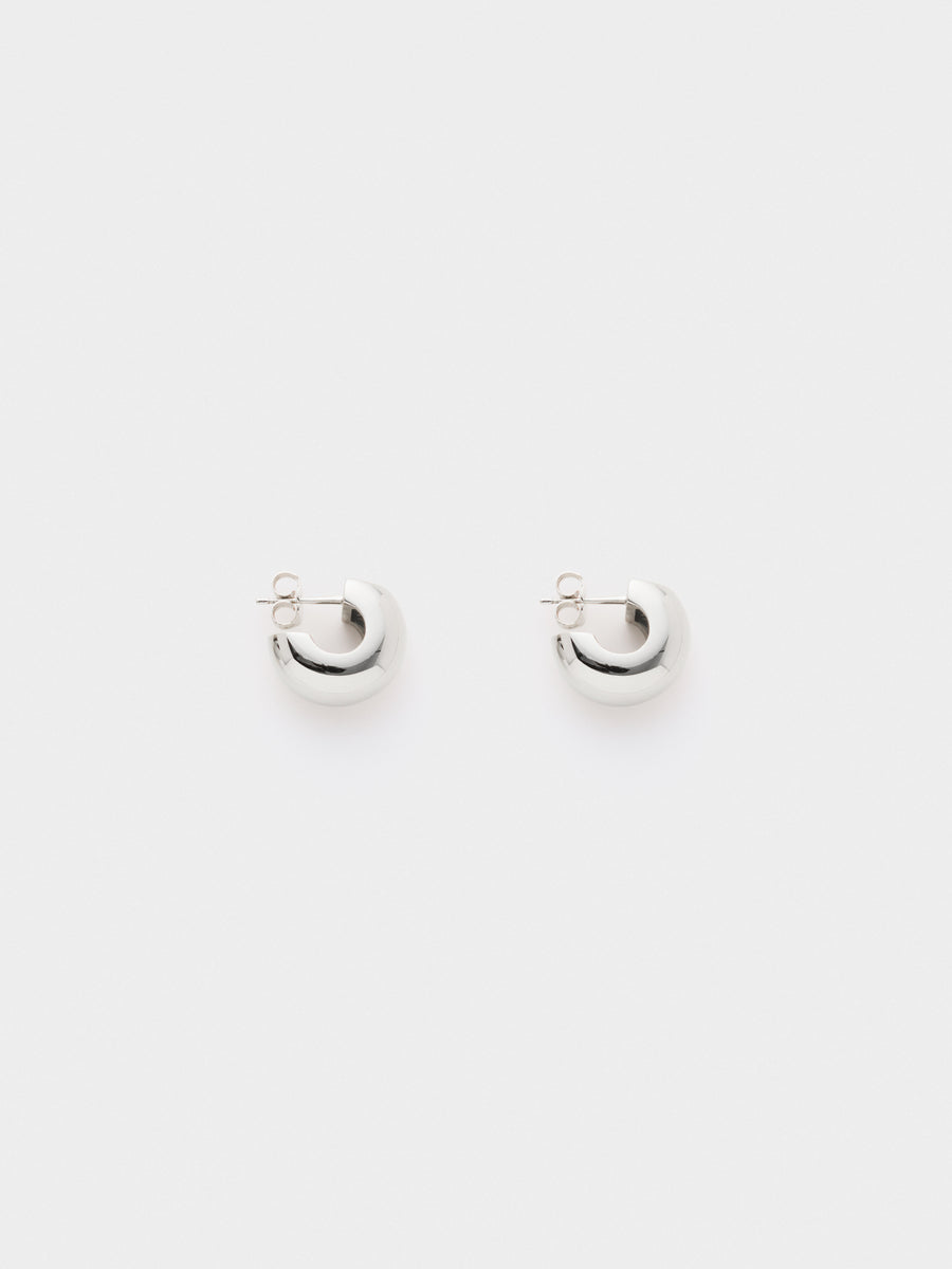 Alma Small Palladium-Plated Earrings