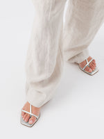 Ella Leather Toe-Post Sandals - Image 6