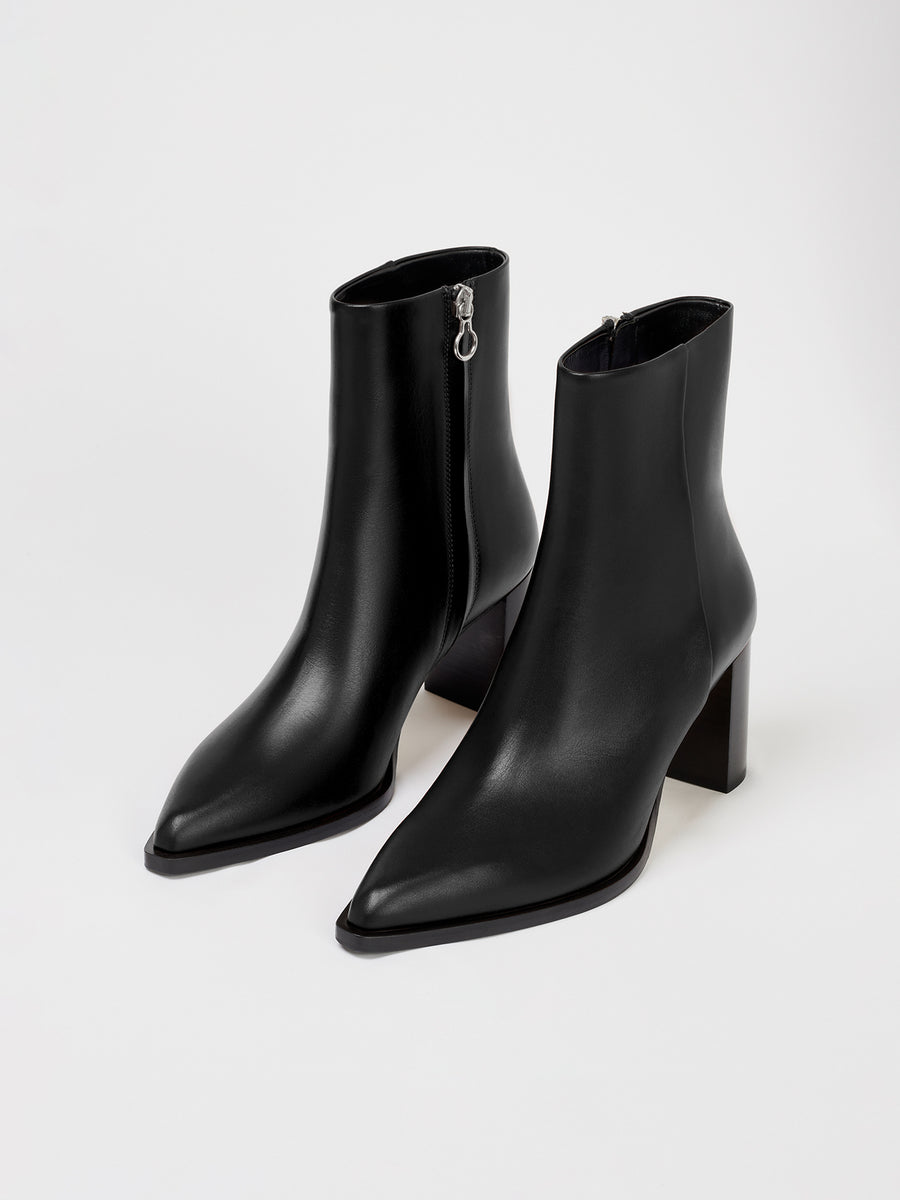 Gloria Leather Ankle Boots