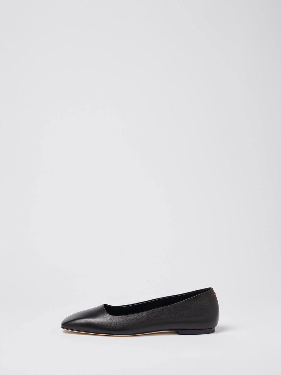 Ida Leather Ballet Flats