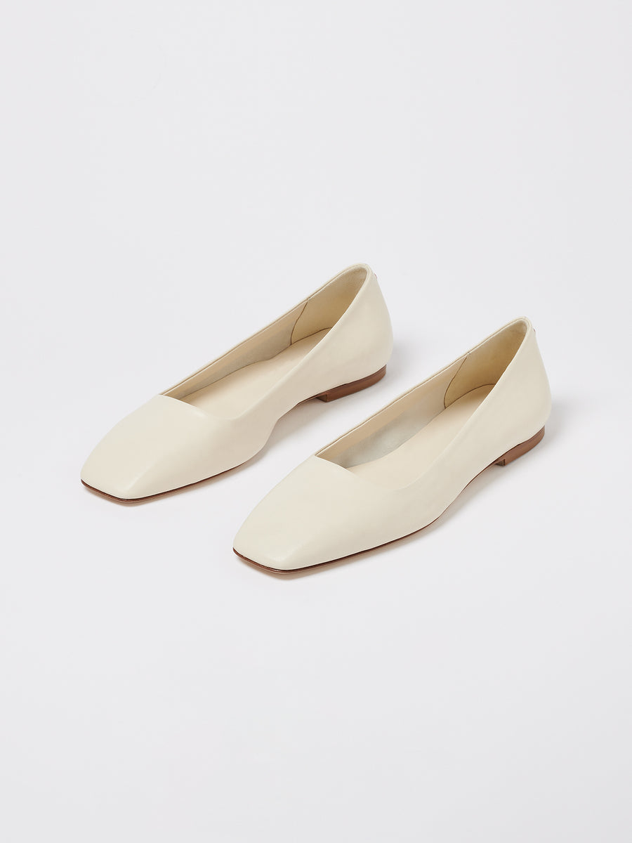 Ida Leather Ballet Flats