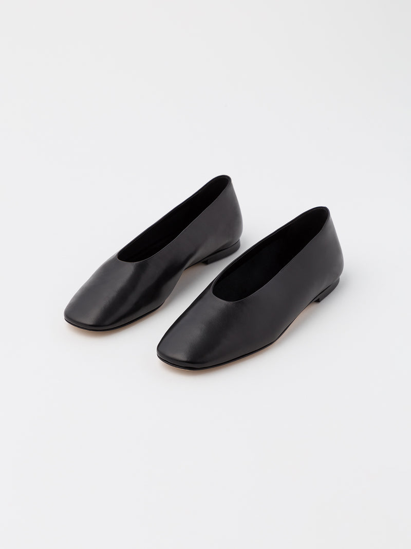 Gabriella Leather Ballet Flats – Aeyde
