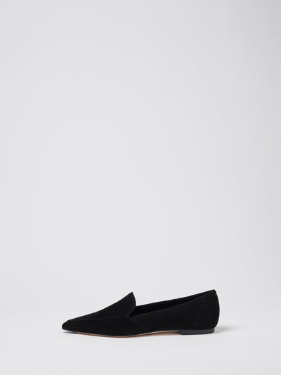 Aeyde | RUTH Black Leather Loafer