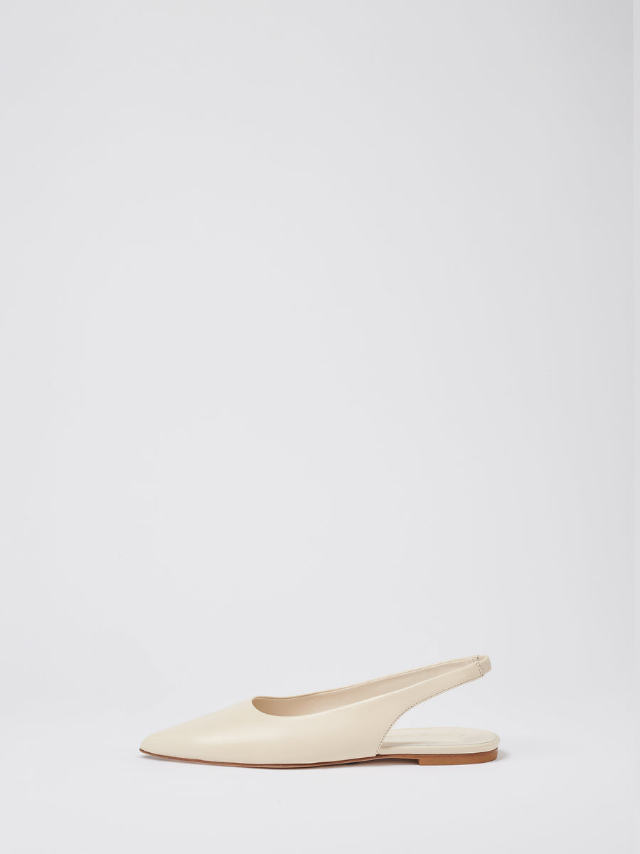 Rae Leather Slingback Flats