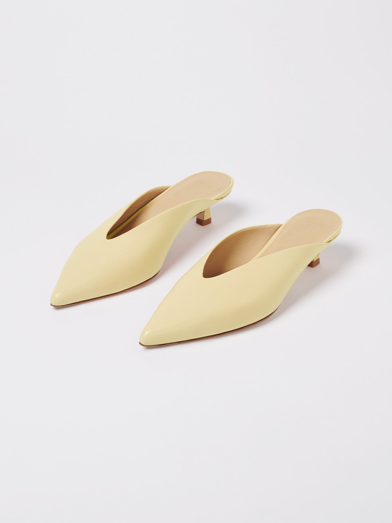Aeyde | Stella Butter Nappa Leather  for Women |  | Pointed Toe | Low Heel | Heel Details