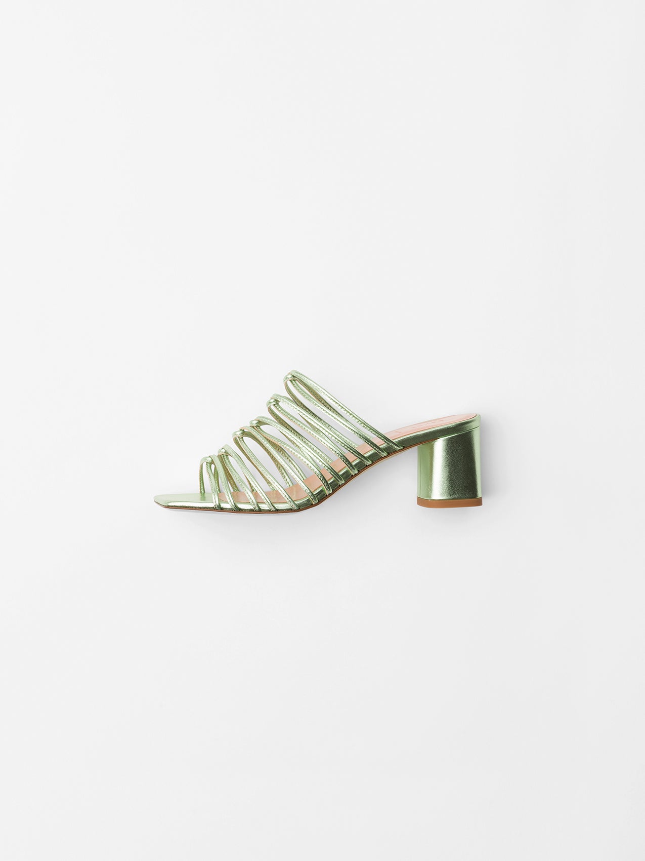 Aeyde | Pearl Pistachio Nappa Women's Leather  |  |  | Front View