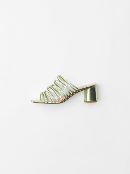 Aeyde | Pearl Pistachio Nappa Women's Leather  |  |  | Front View